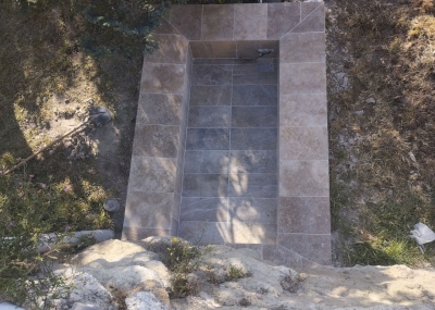 CRÉATION D'UN BASSIN D'ORNEMENT CRÉATION D'UN BASSIN D'ORNEMENT