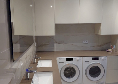 CRÉATION DE SALLE DE BAIN AVEC BUANDERIE